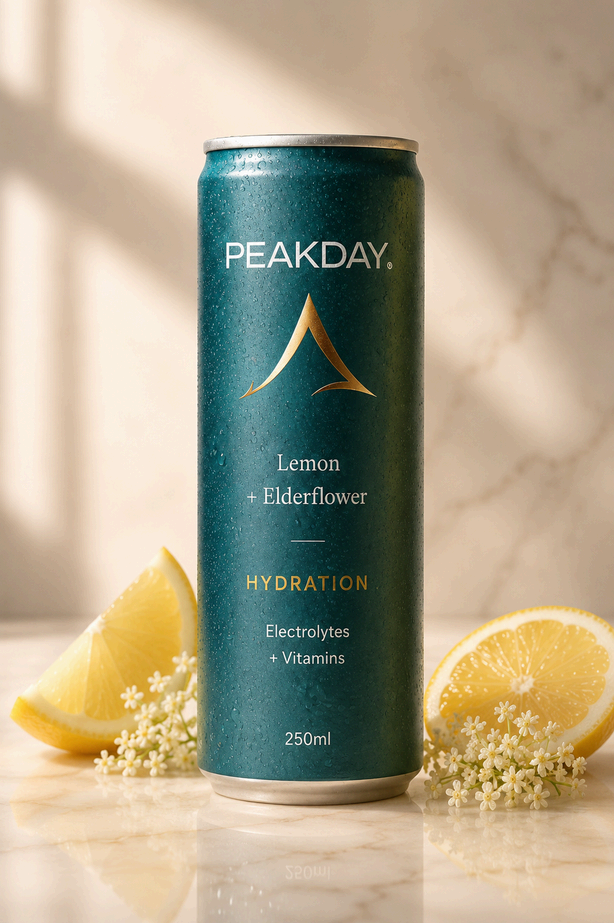Peakday Lemon + Elderflower