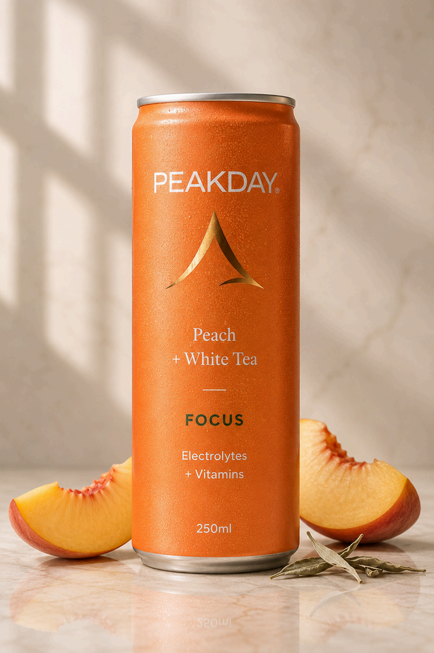 Peakday Peach + White Tea