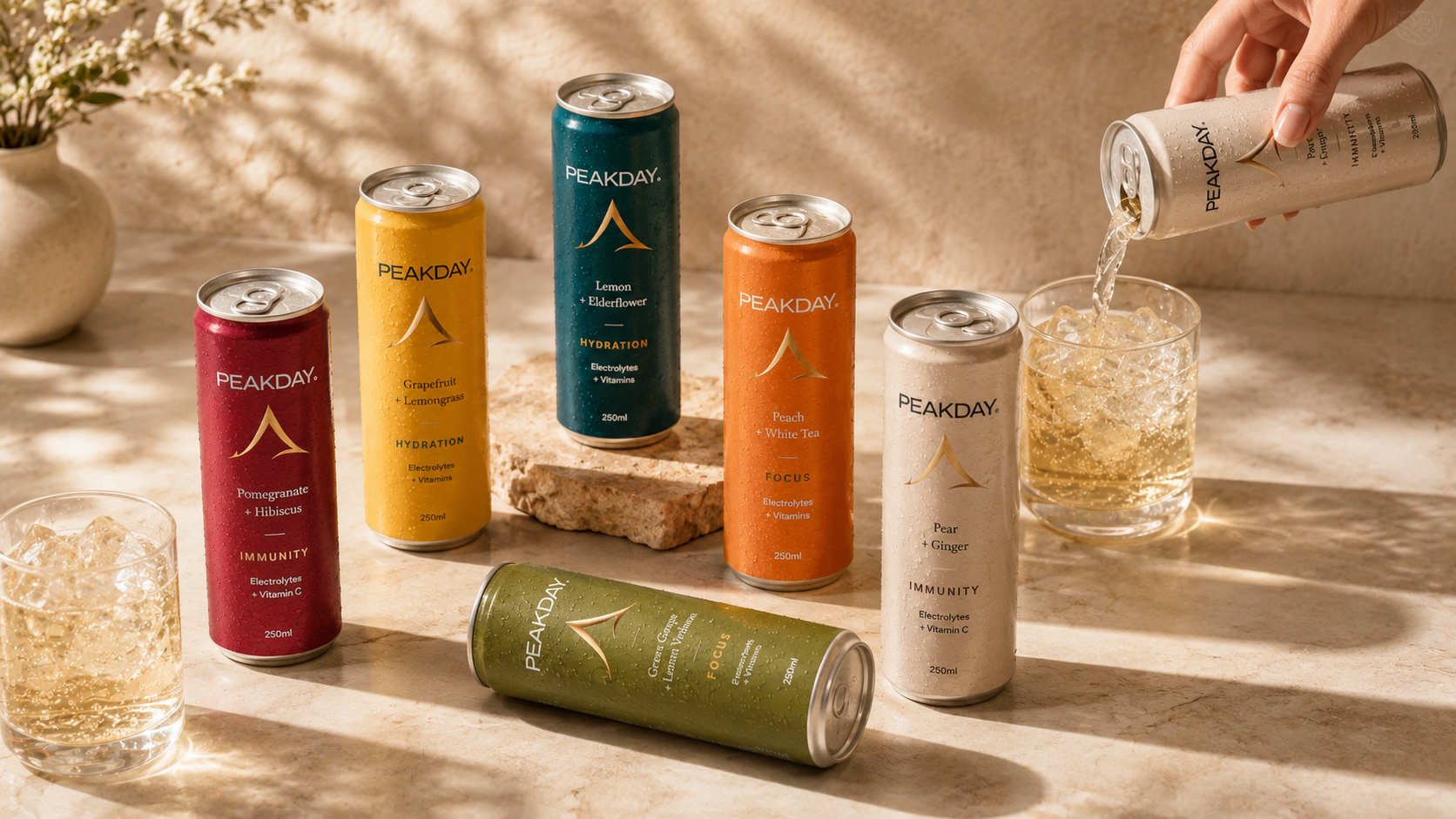 Peakday product range